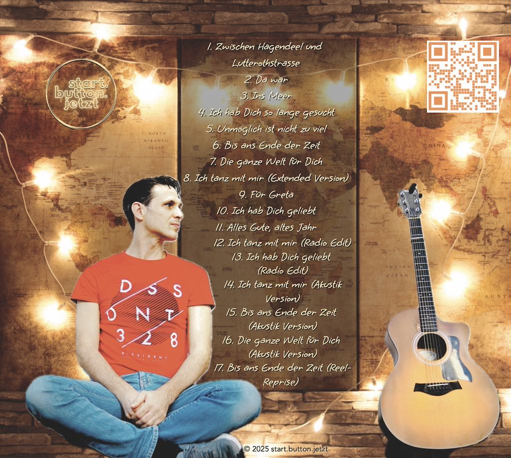 CD: Ich tanz mit mir (Deluxe-Version) - start.button.jetzt -> HANDSIGNIERT! – Bild 2