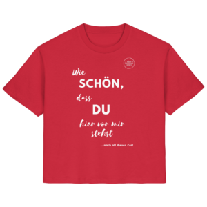 Das schöne Shirt von start.button.jetzt - Ladies Organic Shirt