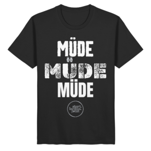 Das müde Shirt von start.button.jetzt - Organic Basic Shirt